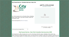 Desktop Screenshot of nycremation.com