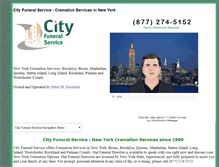 Tablet Screenshot of nycremation.com